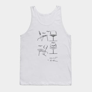 Chair VINTAGE PATENT DRAWING Tank Top